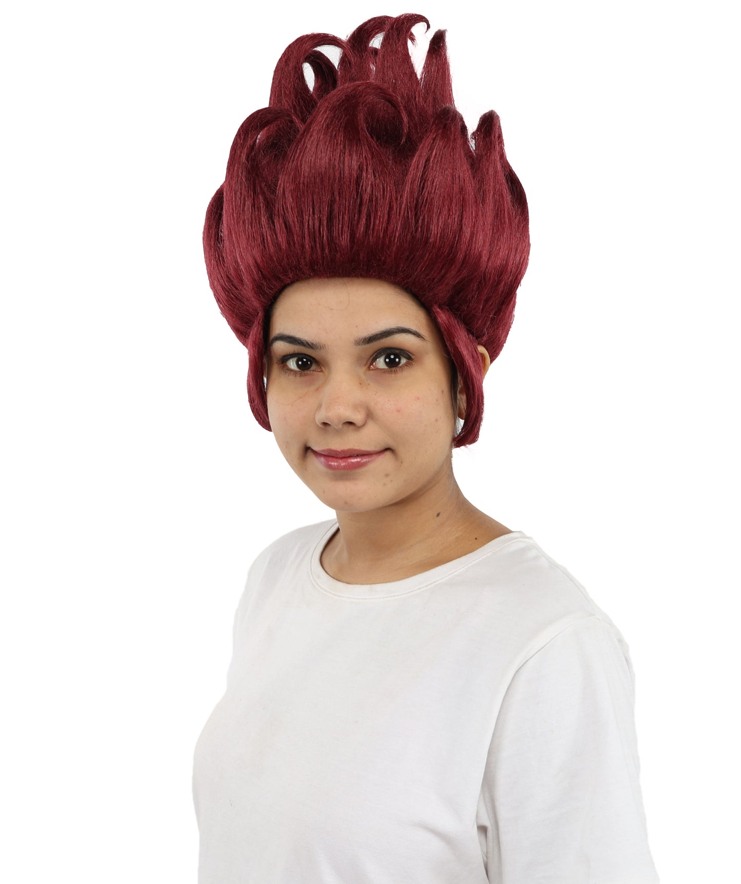 HPO Multiple color Sea Witch Wig – Curly Tentacle-Inspired Fancy Dress Wig for Women – Ocean Sorceress Cosplay Hair