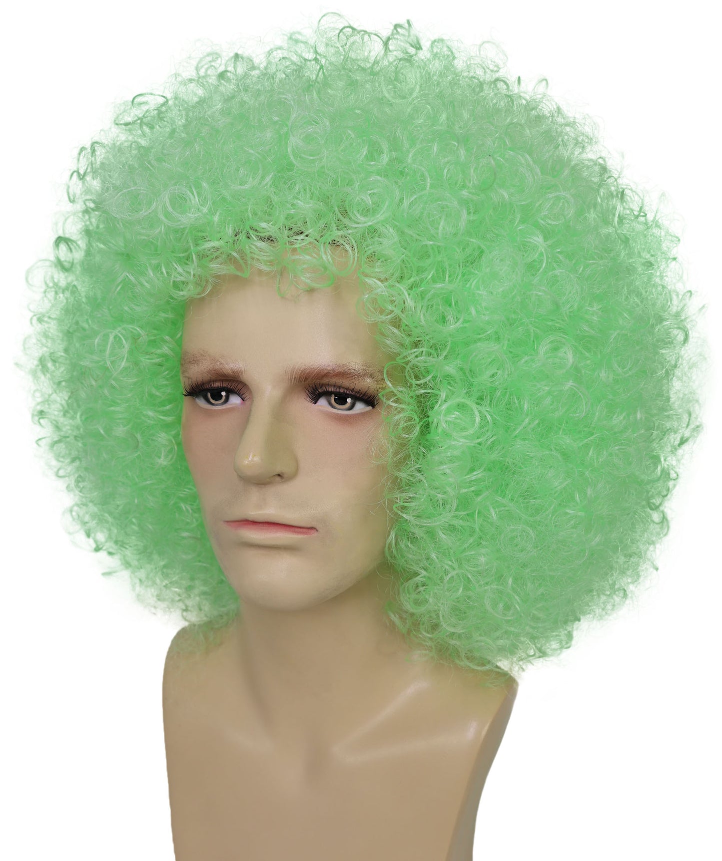 Men’s Big Curly Afro Wig | Bold Hair for Halloween, Themed Parties | Multiple Color Options