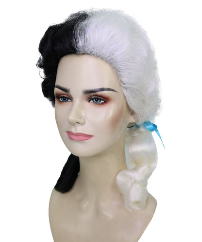 HPO Women’s Classic Elly May Clamped Multiple Wig With Two Blue Hair Ribbons