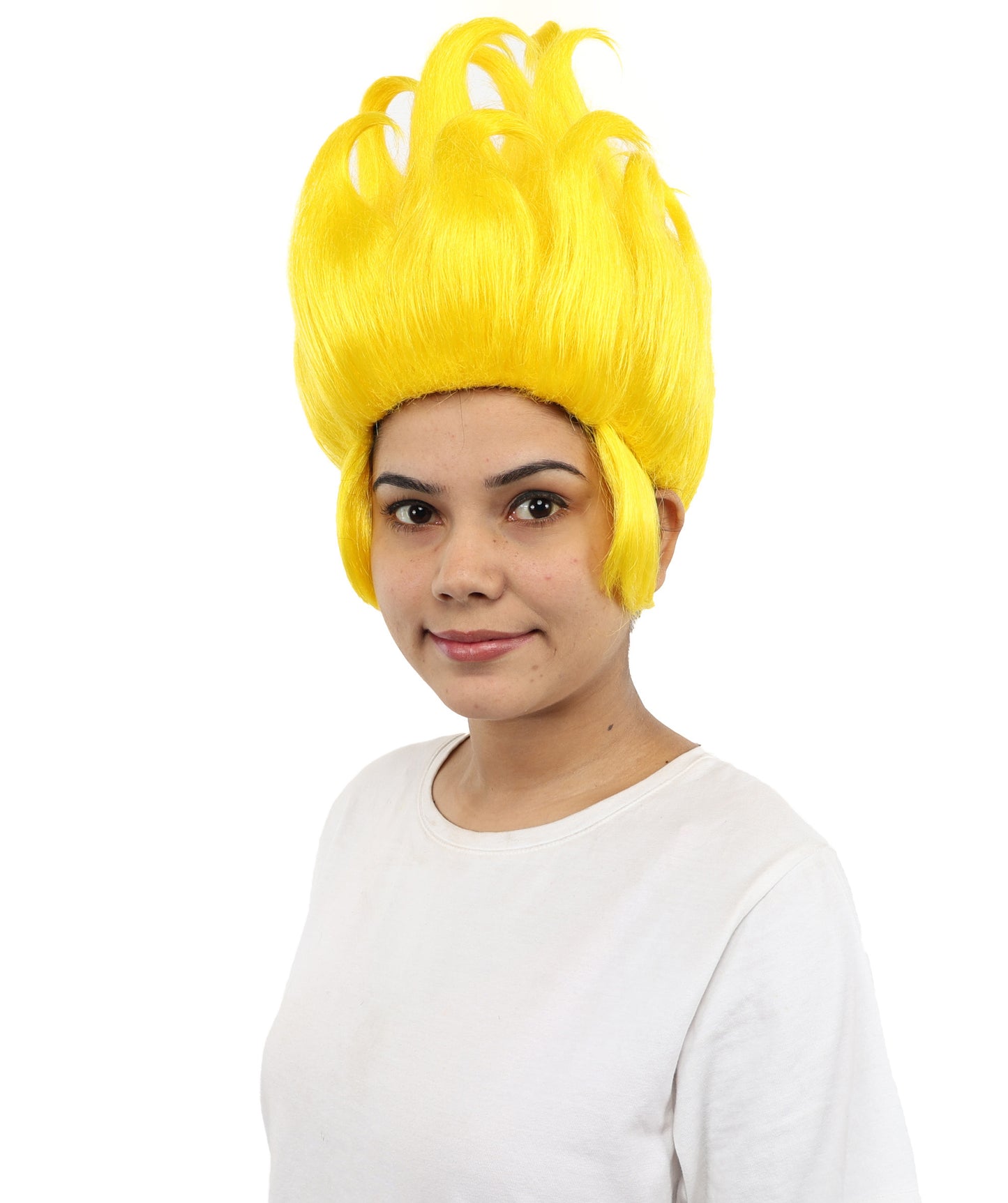 HPO Multiple color Sea Witch Wig – Curly Tentacle-Inspired Fancy Dress Wig for Women – Ocean Sorceress Cosplay Hair