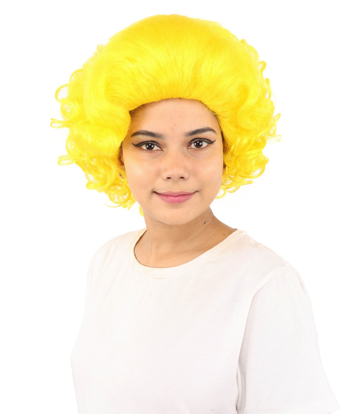 HPO Adult Women's Dame Edna Everage Wigs | Multiple Color Options | Drag Queen-Inspired Colorful Synthetic Hair for Parties, Stage Events | Breathable Capless Design