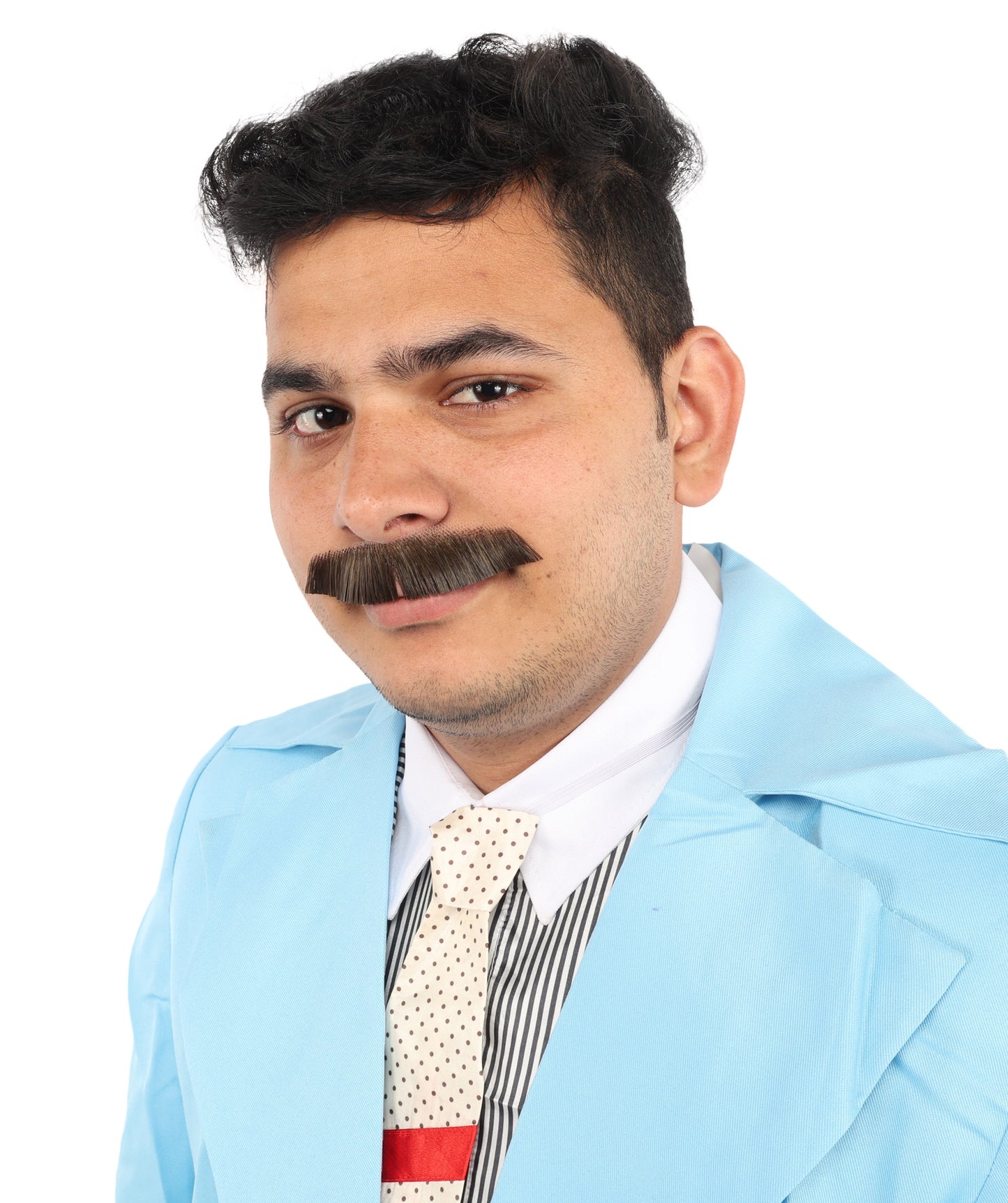 HPO Men's Synthetic Hair Mustache Fancy Facial Hair