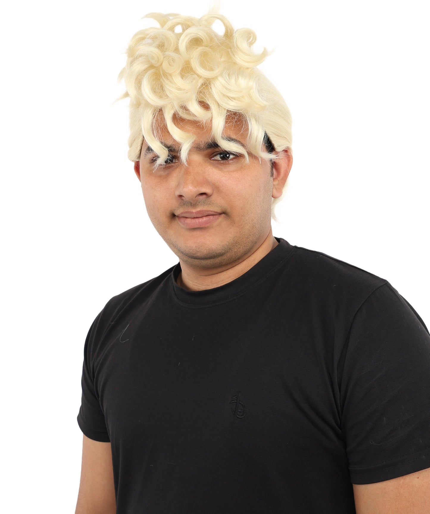 HPO Men’s Dark Brown Wig | Messy, Textured Look for Casual, Fun Styles | Ideal for Halloween, Cosplay and Themed Parties