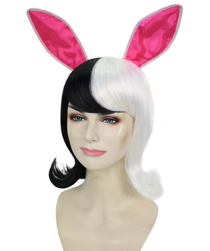 Easter Bunny Womens Wig | Short Easter Wig | Premium Breathable Capless Cap