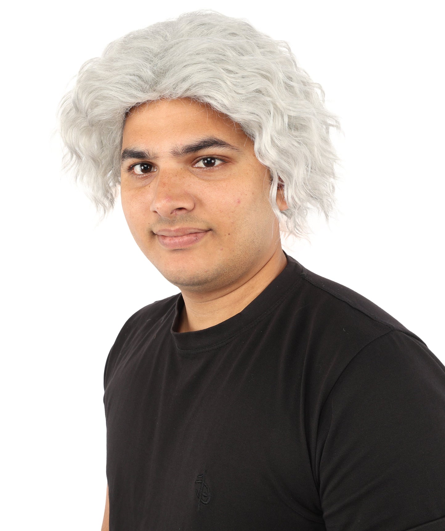 HPO Adult Men's Messy Wavy Shag Wig | Multiple Color Options | Create of synthetic fiber, relaxed tousled volume, breathable base | Party, Halloween, theater, drag, performance, costume events