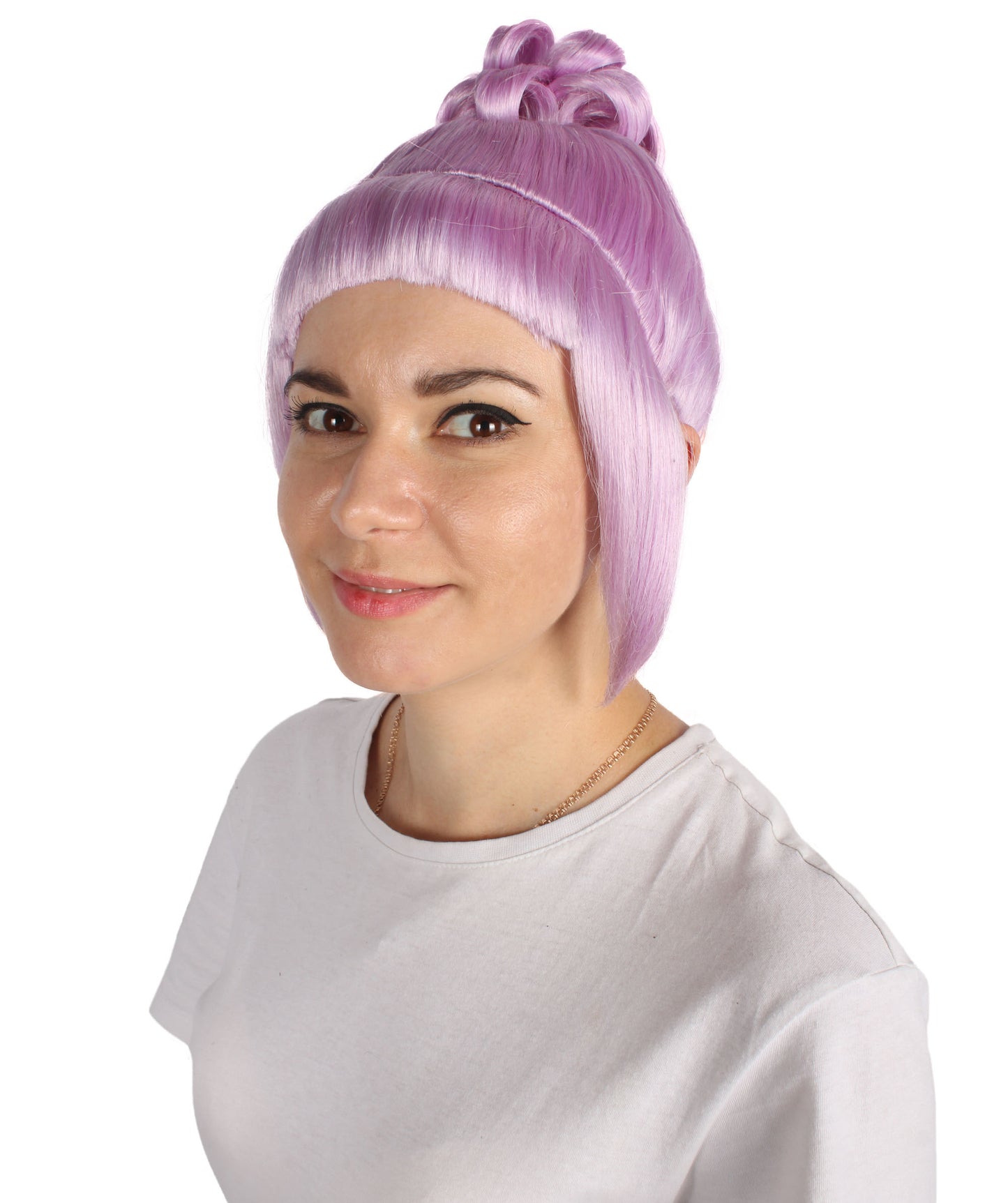 HPO  Women's Halloween Animated Lucy Updo Wig | Multiple Color Options