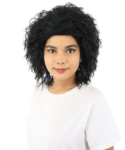 HPO Adult & Teen Women’s 15-Inch Curly Wig | Multiple Color Options | Wavy Voluminous Style | Idal for Costume, Cosplay, and Themed Events