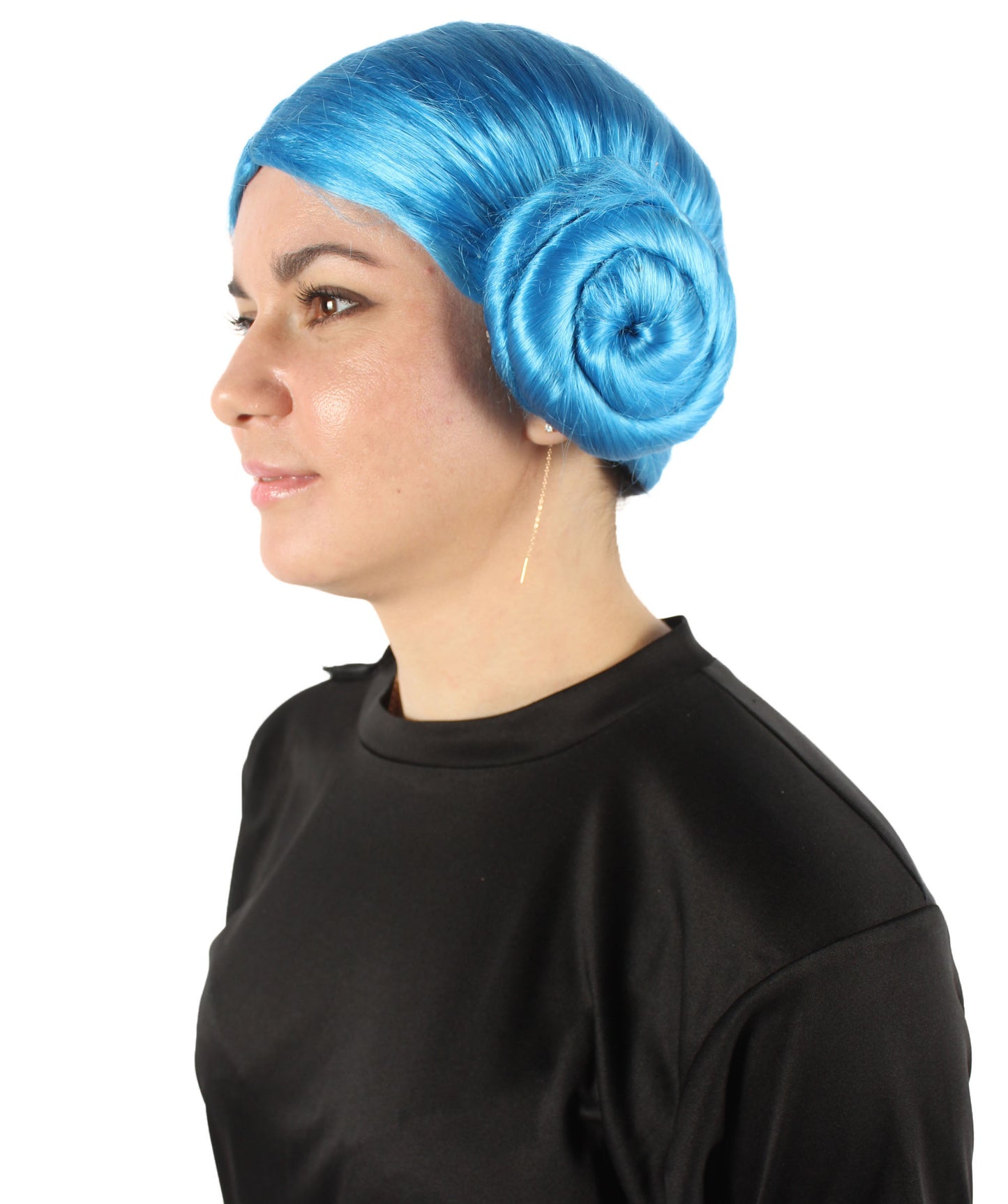 HPO Multiple Space Bun Wig – Sci-Fi Inspired Fancy Dress Costume Wig for Women – Galactic Hero Wig