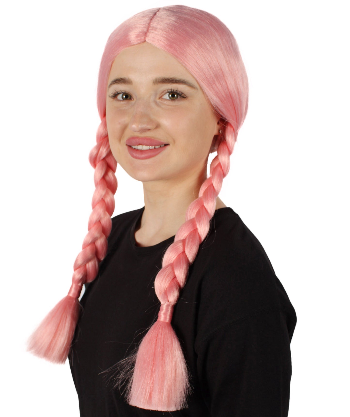 HPO Women's  Braided Gothic Wig | Multiple Color Collections TV Movie Wigs | Premium Breathable Capless Cap