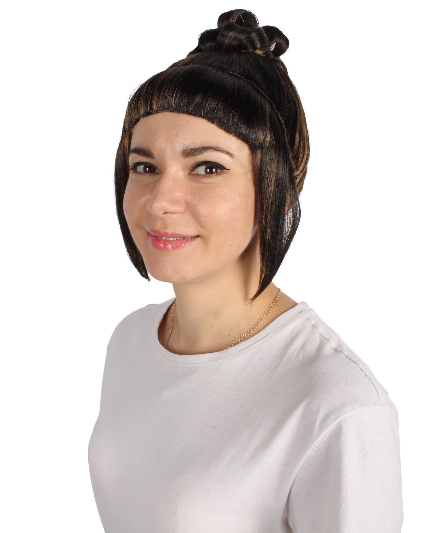 HPO  Women's Halloween Animated Lucy Updo Wig | Multiple Color Options