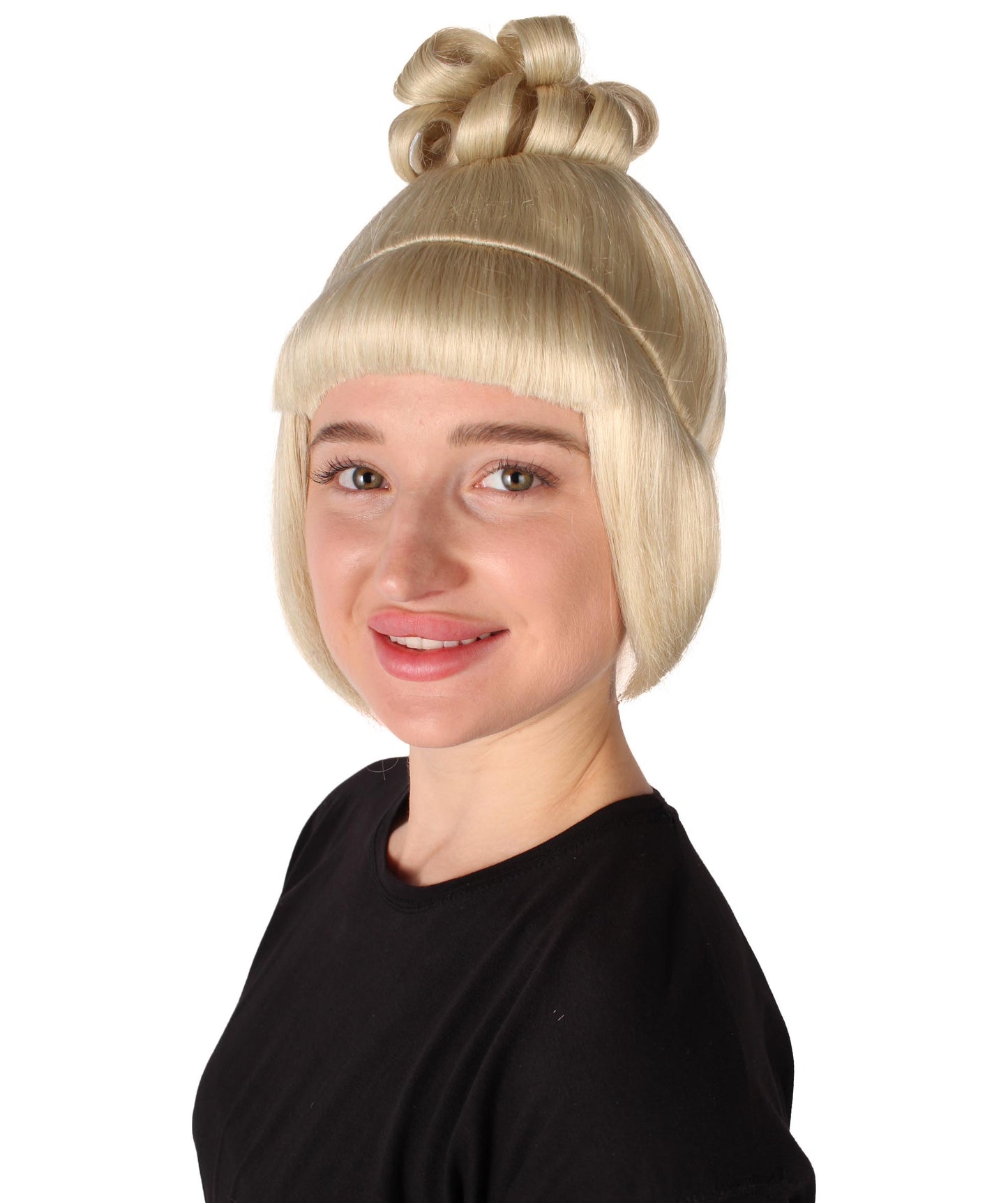 HPO  Women's Halloween Animated Lucy Updo Wig | Multiple Color Options