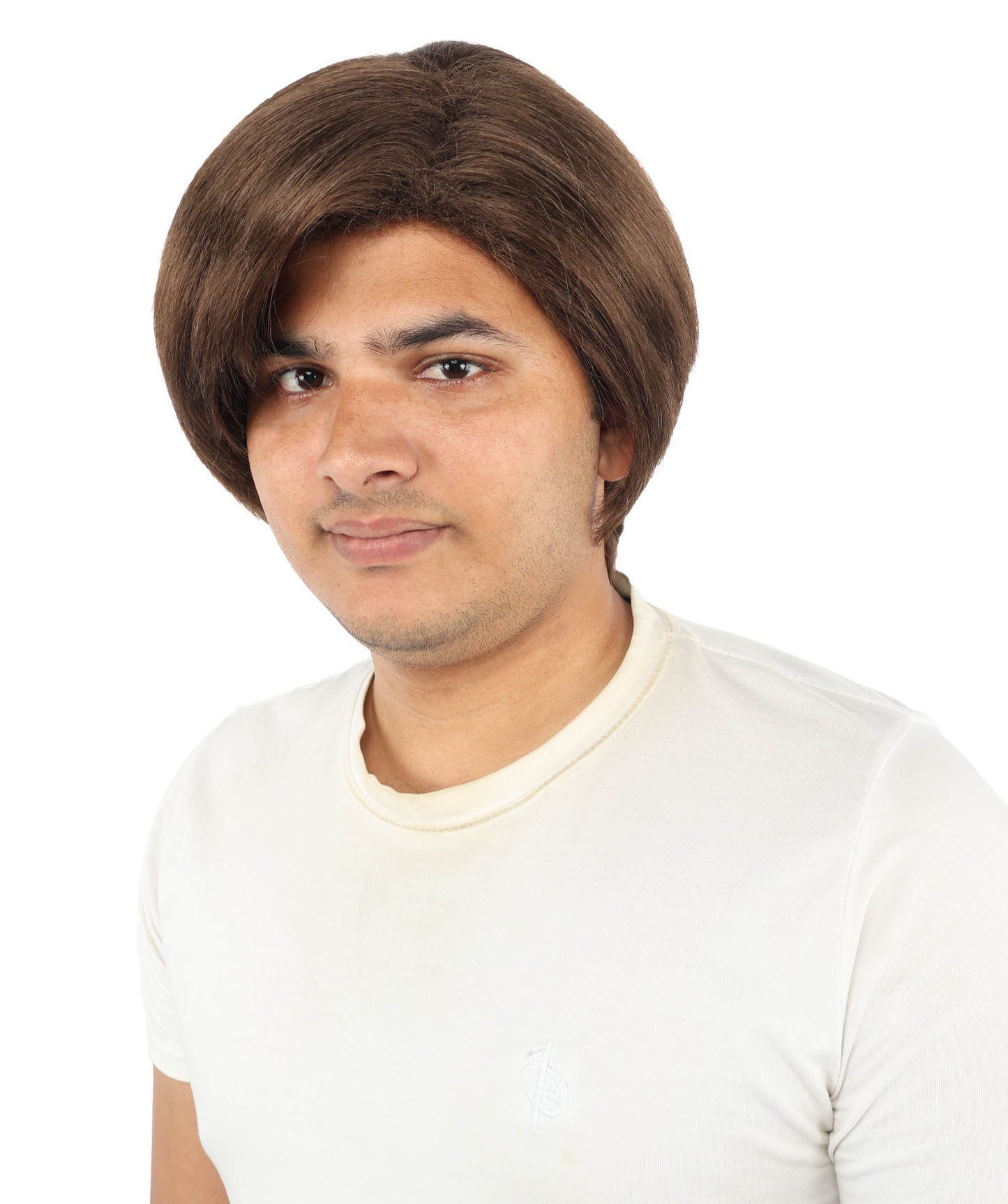 Men's Short Dramatic Texture Wig | Multiple Color Option | undercut, multi-layered messy styling | Halloween, cosplay, drag, theatrical performances, and themed parties