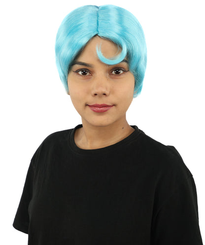 HPO Adult Women’s 10-Inch Short Wig | Multiple Color Options | Celebrity Hairpiece for Costume, Cosplay, and Themed Parties | Sleek and Modern Hairpiece for Versatile Looks