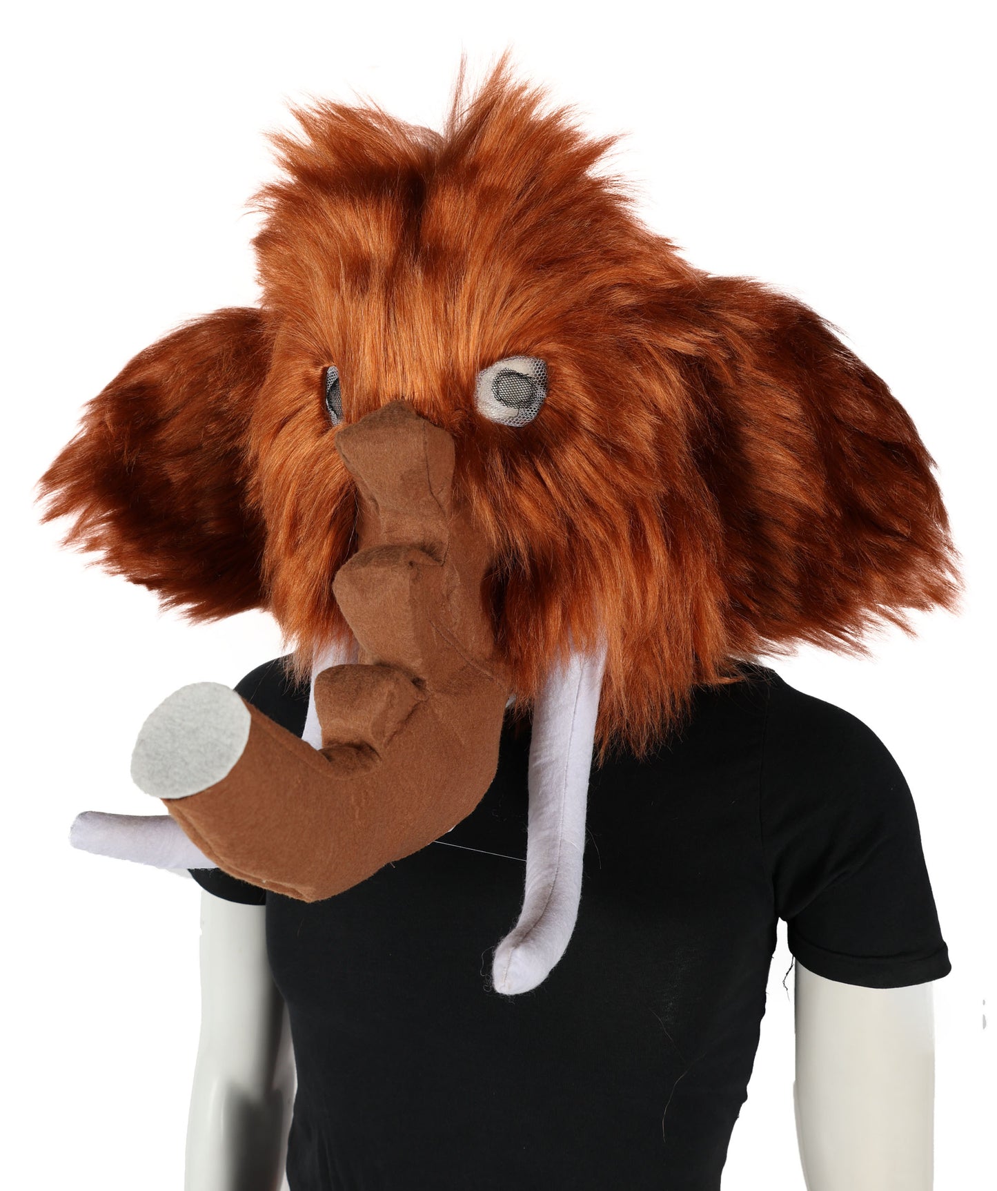 HPO Unisex Elephant Fur Costume – Plush and Cozy Animal Outfit – Perfect for Halloween and Cosplay Parties, Stage Performances – Soft Durable and Realistic Elephant Design!