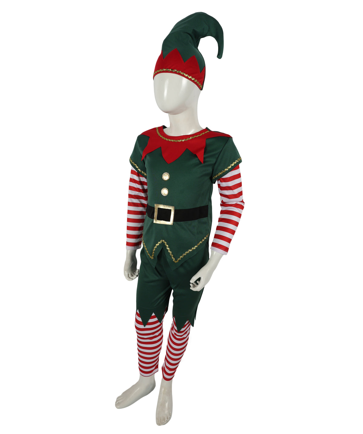 HPO Adult & Teen Men’s Christmas Elf Inflatable Costume | Festive Holiday Cosplay & Party Outfit
