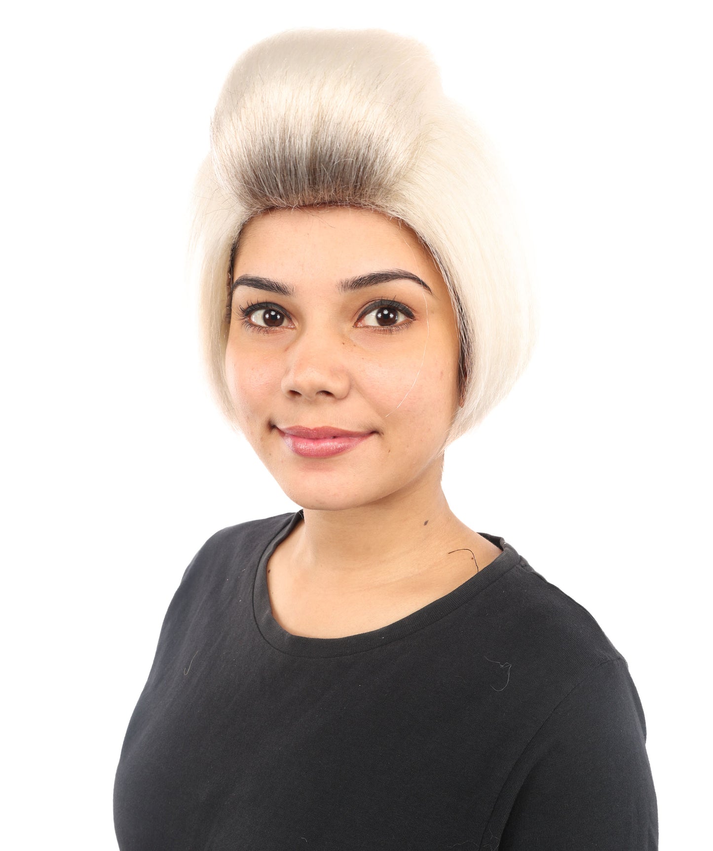 HPO Women's 90s Retro Blonde Wig | Short Layered Vintage Style Wig with Soft Texture |  for Halloween, Cosplay, Parties, and Stage Events