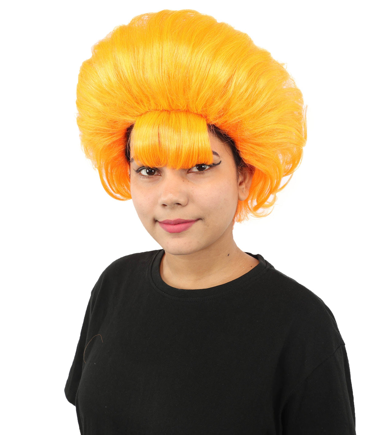 Women's Voluminous Retro Wig | Multiple Color Options, create of synthetic fiber, teased curly volume, breathable capless cap | Party, Halloween, theater, drag, performance, costume events