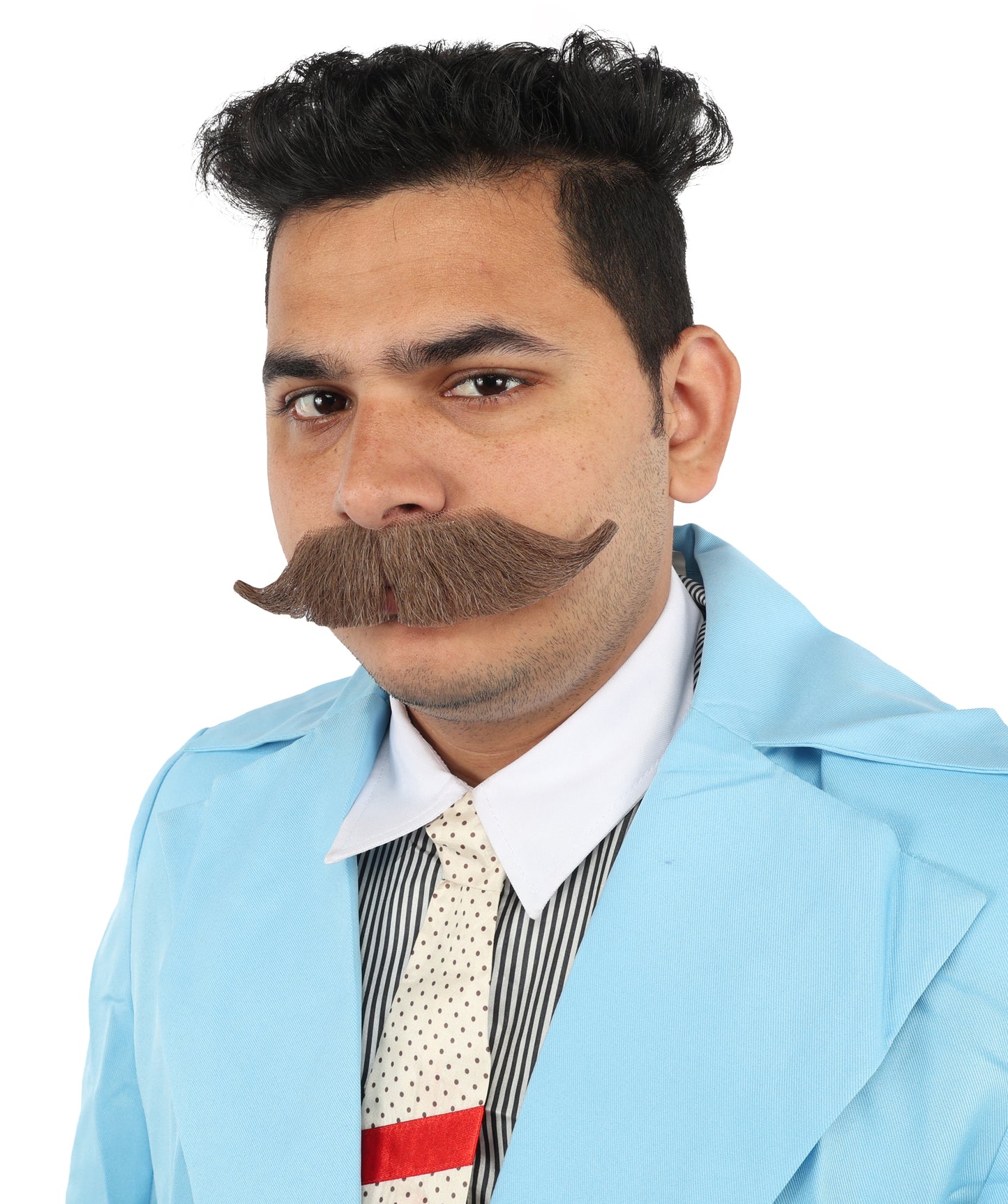 Premium Watson Human Facial Hair Mustache For Men | HPO
