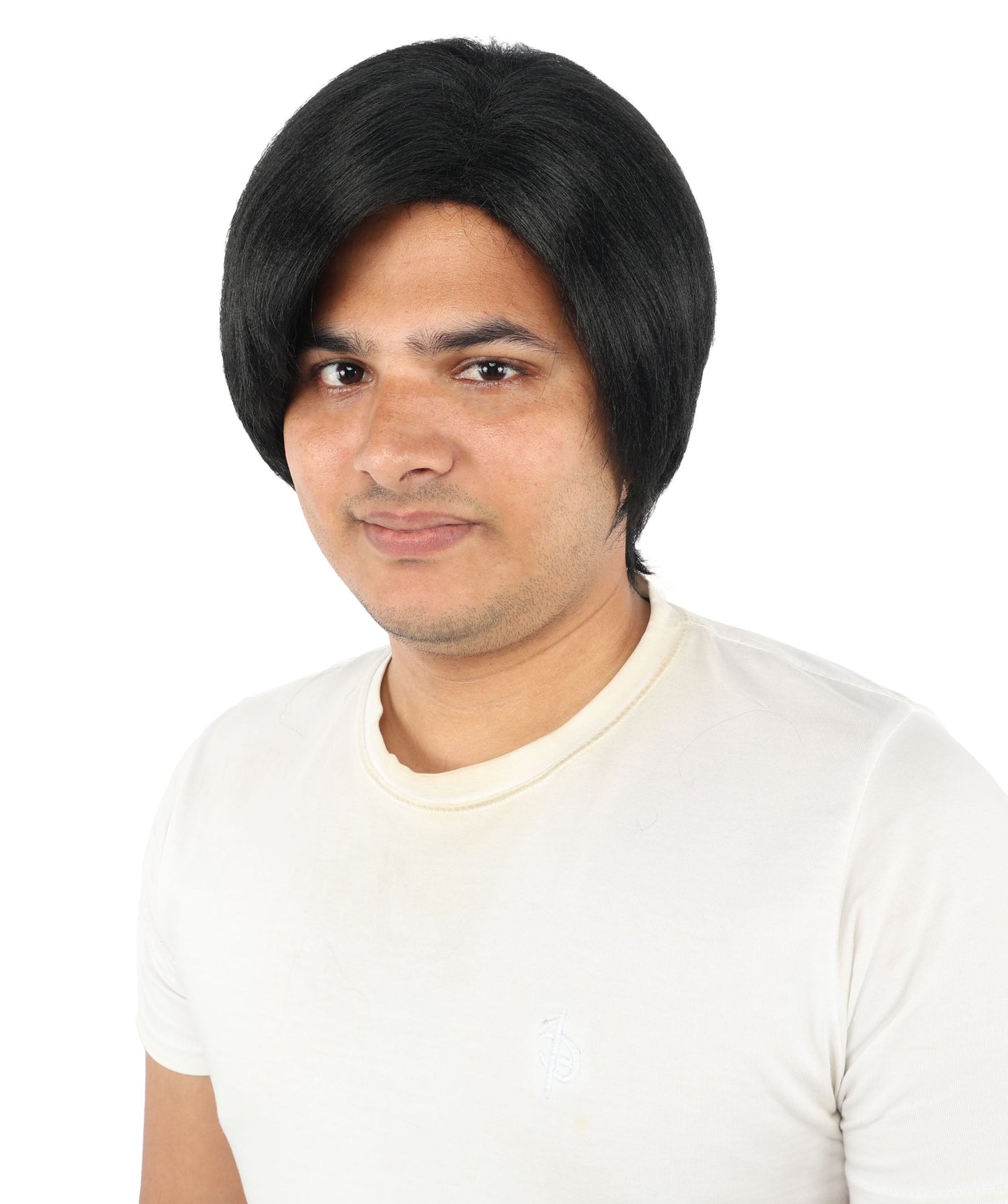 Men's Short Dramatic Texture Wig | Multiple Color Option | undercut, multi-layered messy styling | Halloween, cosplay, drag, theatrical performances, and themed parties
