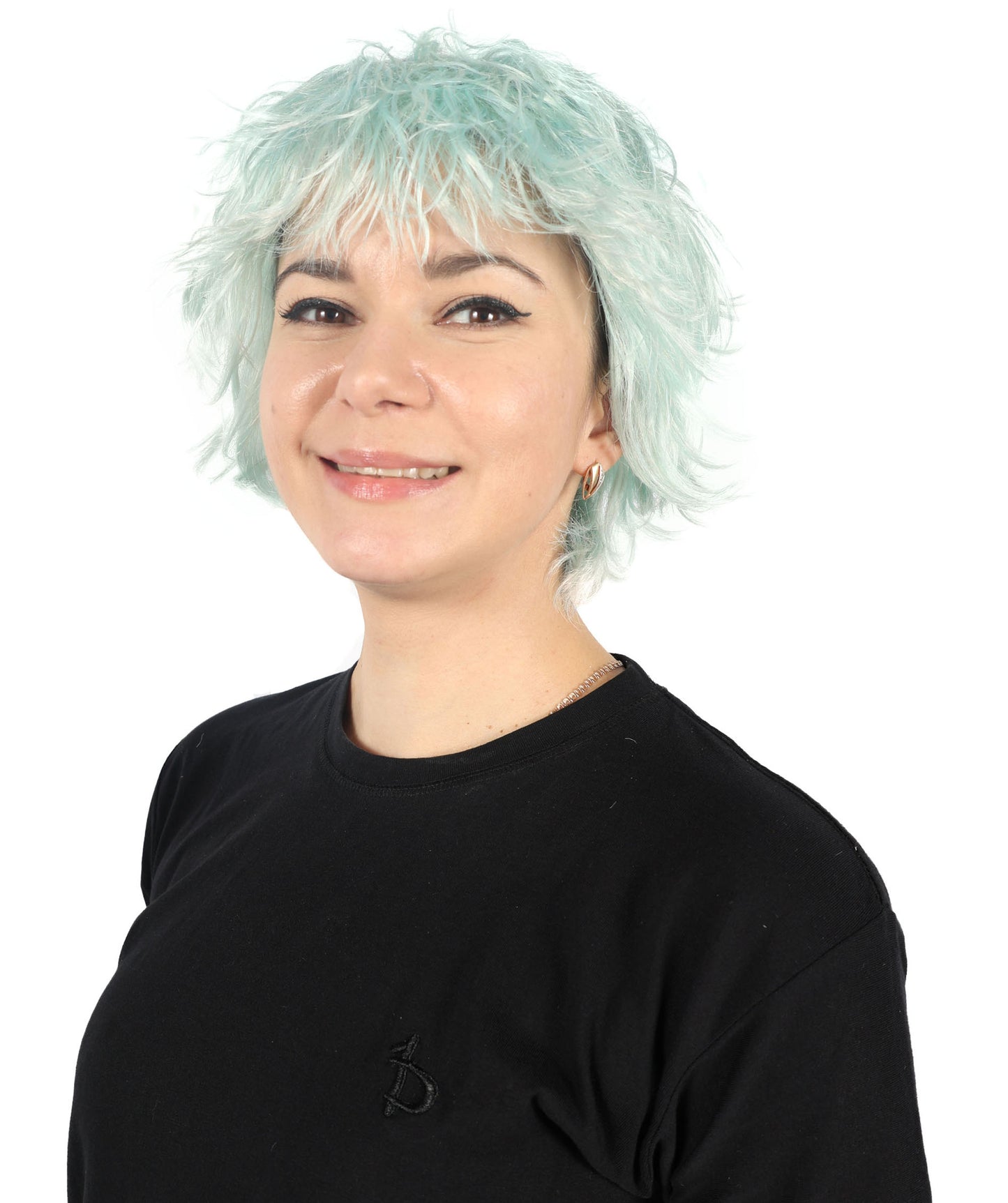 HPO  Women's Model Inspired Multiple Color Short Pixie Wig | Halloween  Wig | Flame-retardant Synthetic Fiber