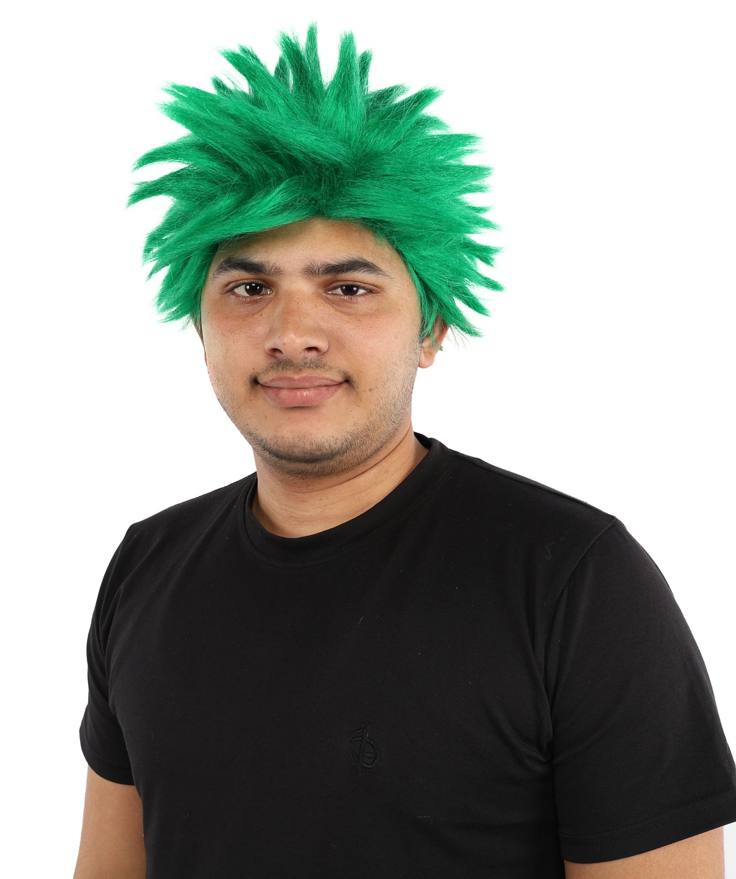 HPO Adult Men's Japanese Superhero Manga Spiky Wig |  Multi Color Options