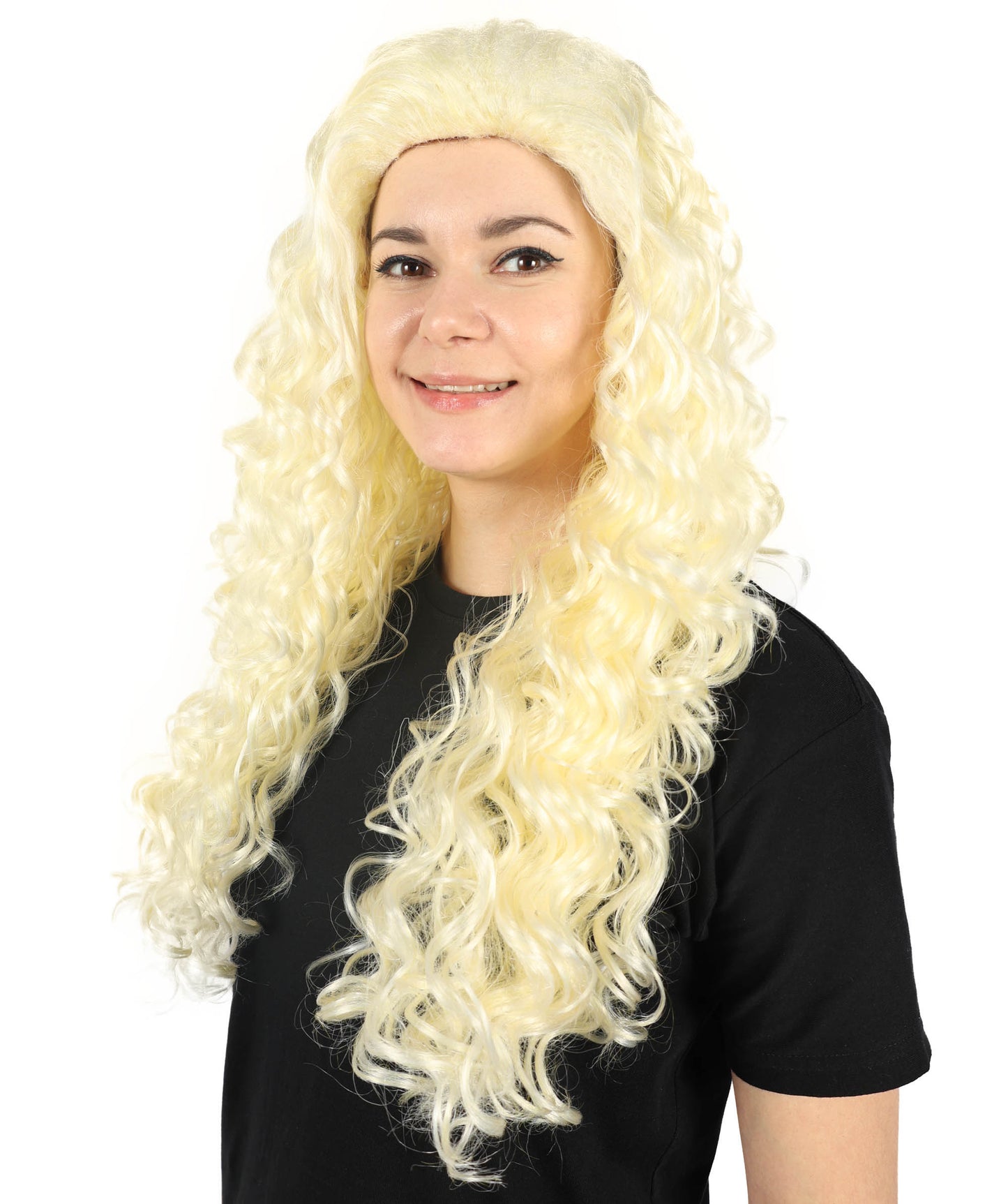 HPO Adult Women Aretuza Lovi Wavy Blonde Wig – Premium Quality Long Wig for Cosplay & Daily Use Synthetic Wigs for Cosplay