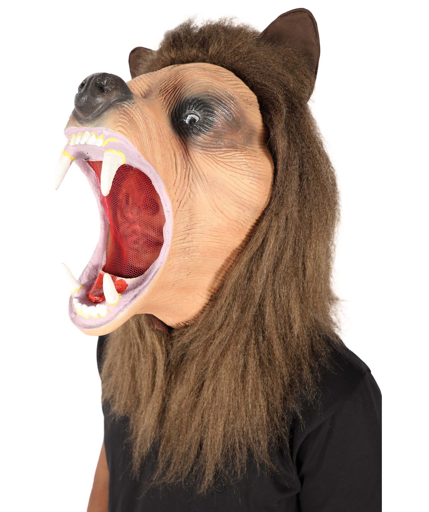 HPO Unisex Fur Animal Multiple Costume, Mask and Bundle – Complete Animal Fur Costume Set for Halloween or Themed Parties – Includes Detailed Fur Animal Outfit and Accessories–Comfortable