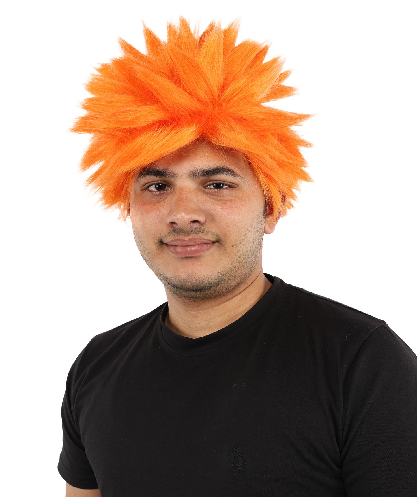 HPO Adult Men's Japanese Superhero Manga Spiky Wig |  Multi Color Options