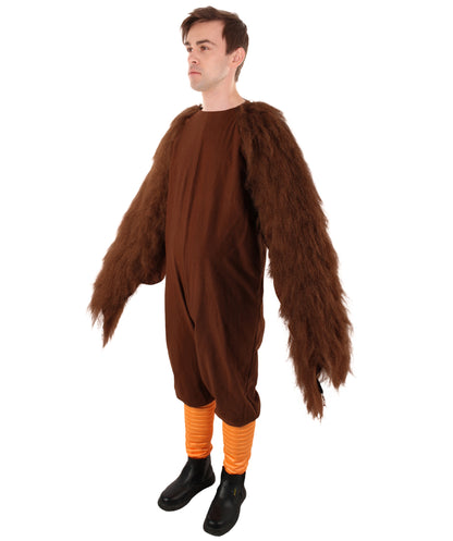 Unisex Vulture Full Fur Costume | Multiple Size Options