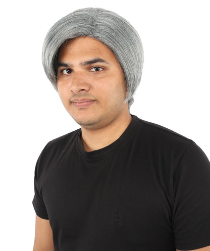 Men's Short Dramatic Texture Wig | Multiple Color Option | undercut, multi-layered messy styling | Halloween, cosplay, drag, theatrical performances, and themed parties