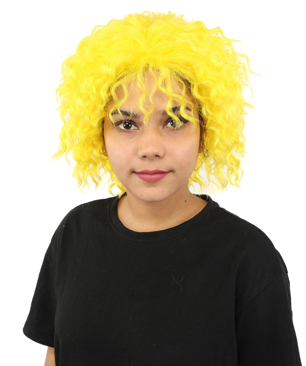 HPO Adult Women's Messy Teased Spiky Wig | Multicolor Options, create of synthetic fiber, extreme textured volume, breathable capless base | Party, Halloween, theater, drag, performance, costume events