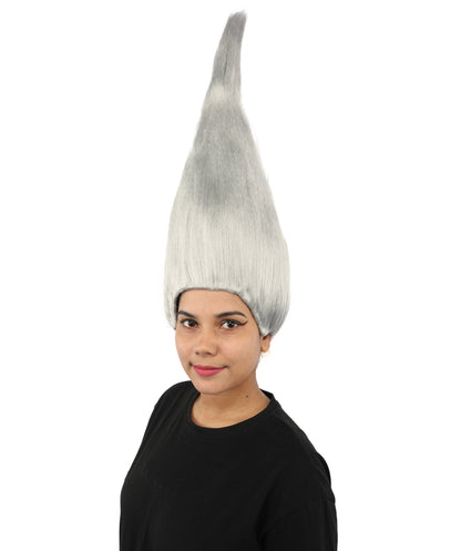 HPO Adult & Teen Women's Tall Cone Wig | Multicolor Options, create of synthetic fiber, extremely tall smooth pointed texture, breathable base | Party, Halloween, theater, drag, performance, costume events