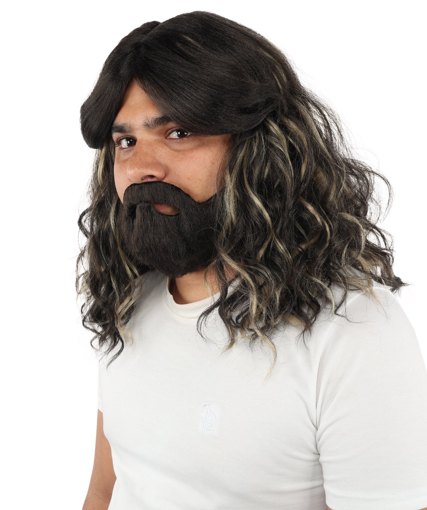 HPO Long Shaggy Layered Wig | Wavy Retro Style Costume Hair | Full Volume Hairpiece for Cosplay, Styling & Themed Styling