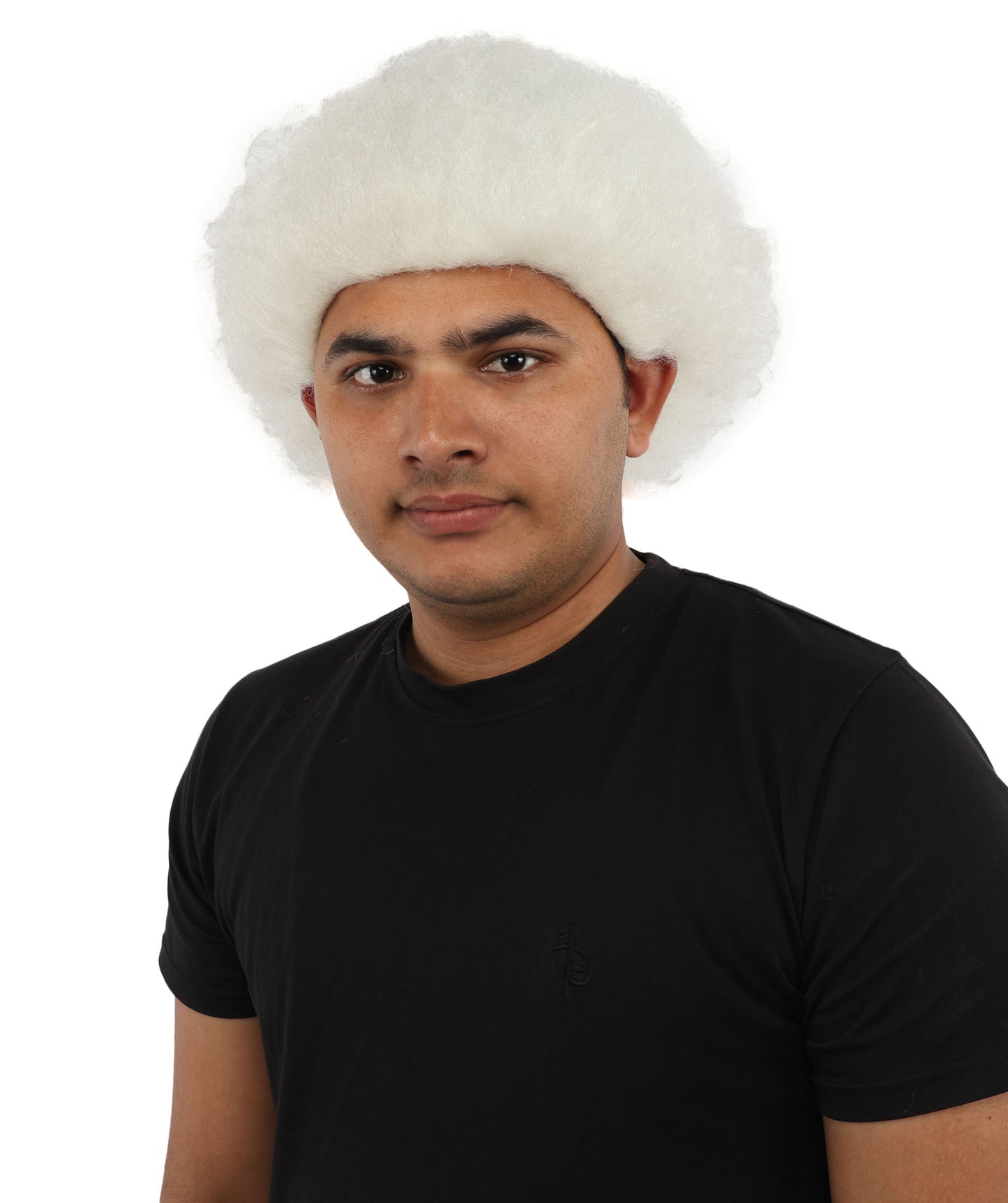 HPO Men's Wild Rocker Wig | Multicolor Options | Voluminous Frizzy Heavy Metal Hair, Two Tone Gradient & Breathable Cap | Halloween, Rock Troll Roleplay, 80s Costume, Theater & Concert Events