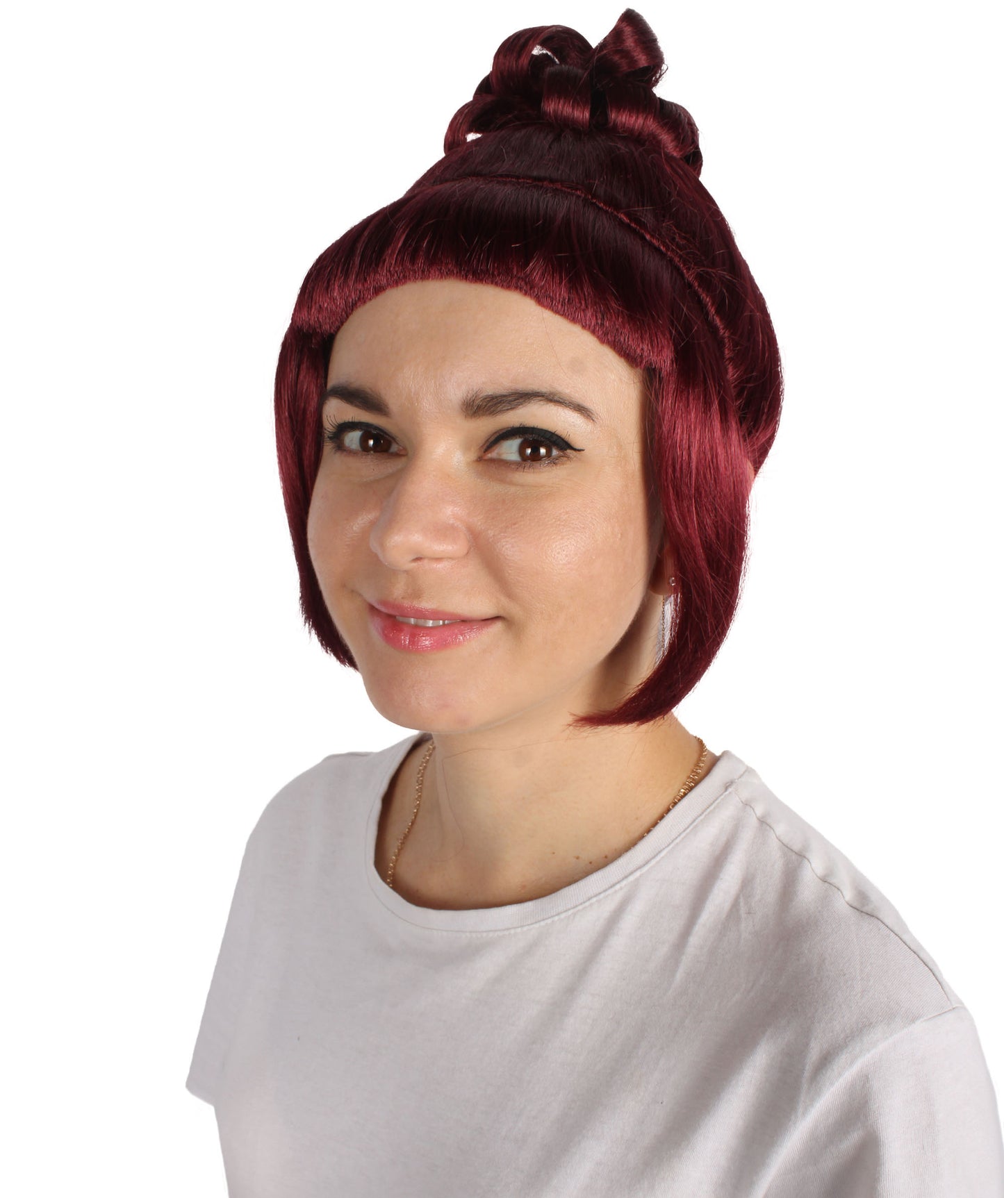 HPO  Women's Halloween Animated Lucy Updo Wig | Multiple Color Options