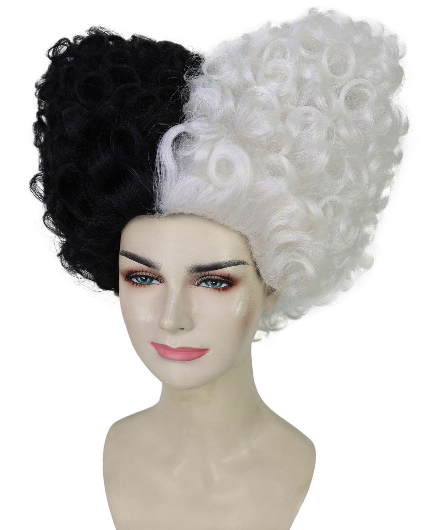 Red Heart Shaped Womens Wig , Queen Wig , Premium Breathable Capless Cap