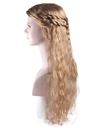 Movie Women Princess Wig | Royal Character Halloween Wig | Premium Breathable Capless Cap