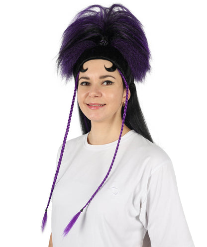 HPO Women’s Leexa Fox Straight Multiple Wig – Premium Cosplay Wig for Bold Looks & Everyday Style, Perfect for Cosplay, Themed Parties and Halloween, Adjustable & Comfortable Fit