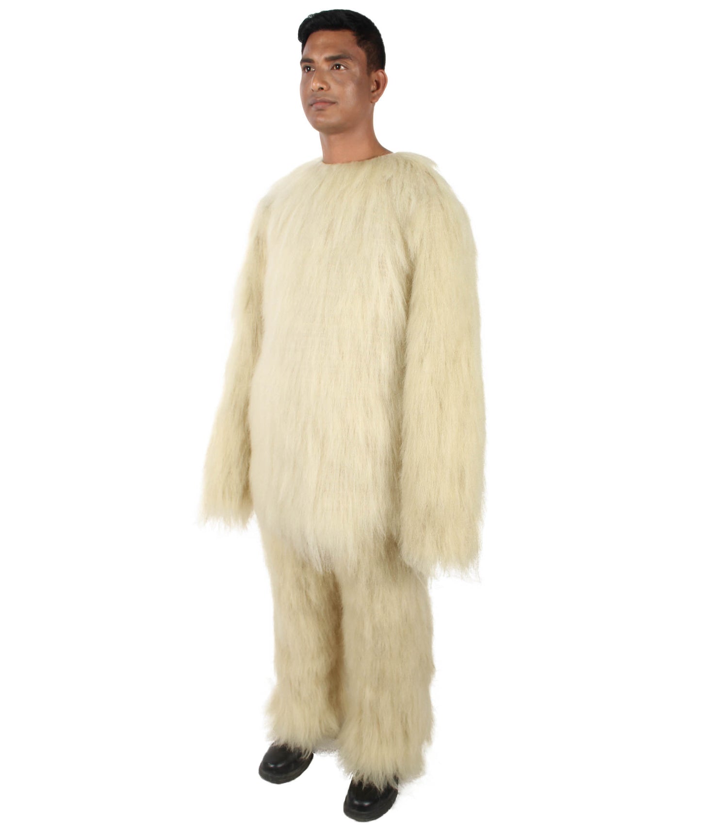 HPO Hairy Unisex Ape Mask and Bodysuit Costume Bundle | Multiple Color Options