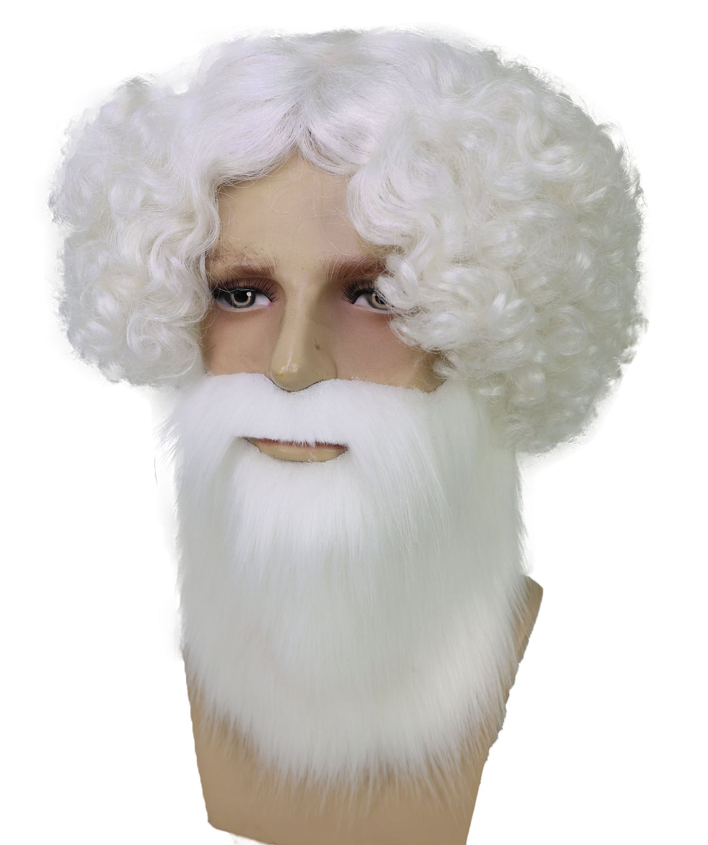 HPO Men's Lumberjack Hipster Wig With Beard & Mustache Set | Rugged Dapper Facial Hairpiece | Costume, Halloween, Stage, Theater & Roleplay