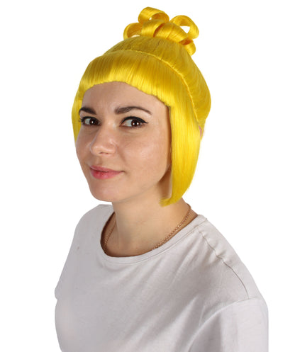 HPO  Women's Halloween Animated Lucy Updo Wig | Multiple Color Options