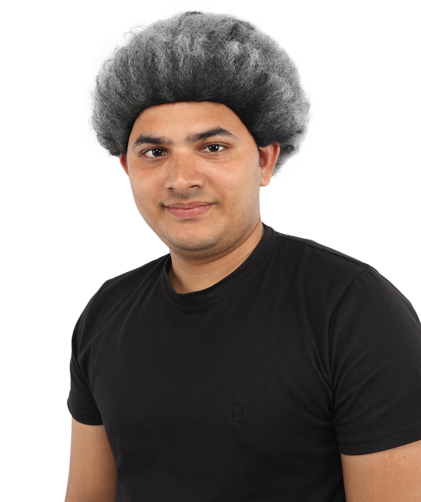 HPO Men's Wild Rocker Wig | Multicolor Options | Voluminous Frizzy Heavy Metal Hair, Two Tone Gradient & Breathable Cap | Halloween, Rock Troll Roleplay, 80s Costume, Theater & Concert Events