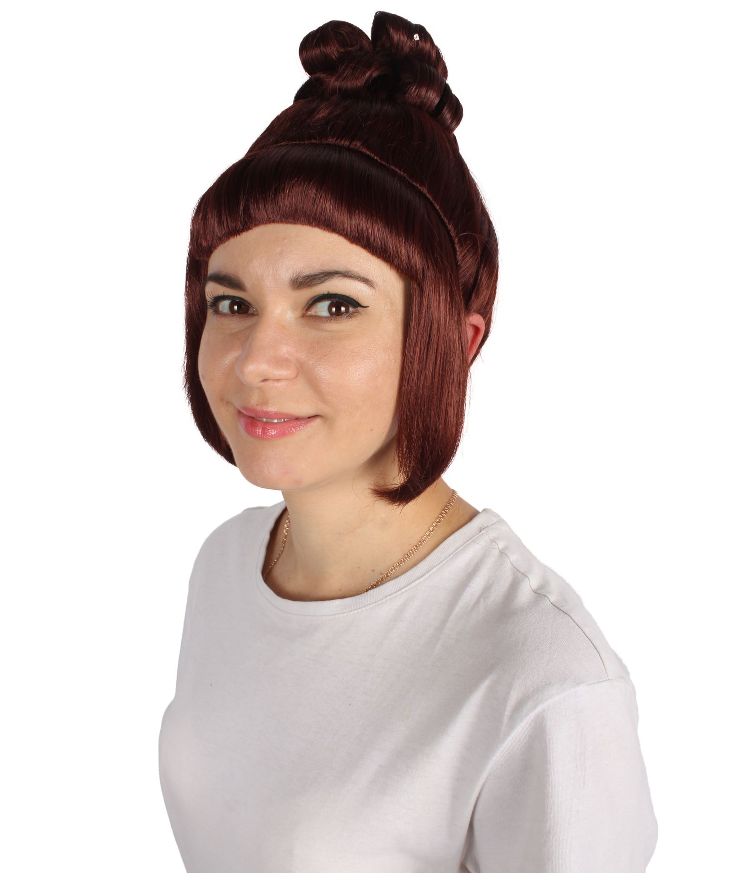 HPO  Women's Halloween Animated Lucy Updo Wig | Multiple Color Options