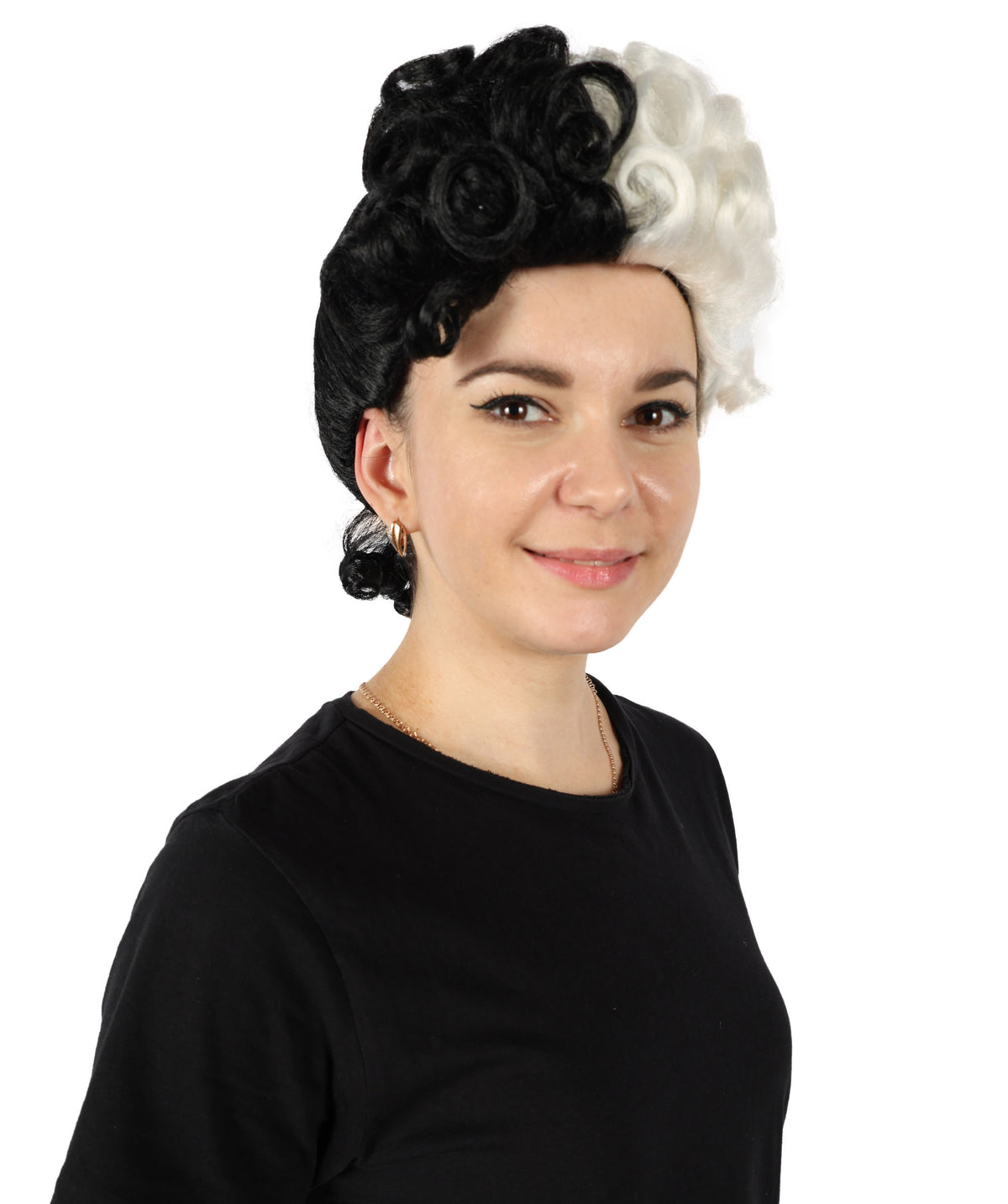 Women's Historical Cosplay Wig | Multicolor Colonial Wig | Premium Breathable Capless Cap