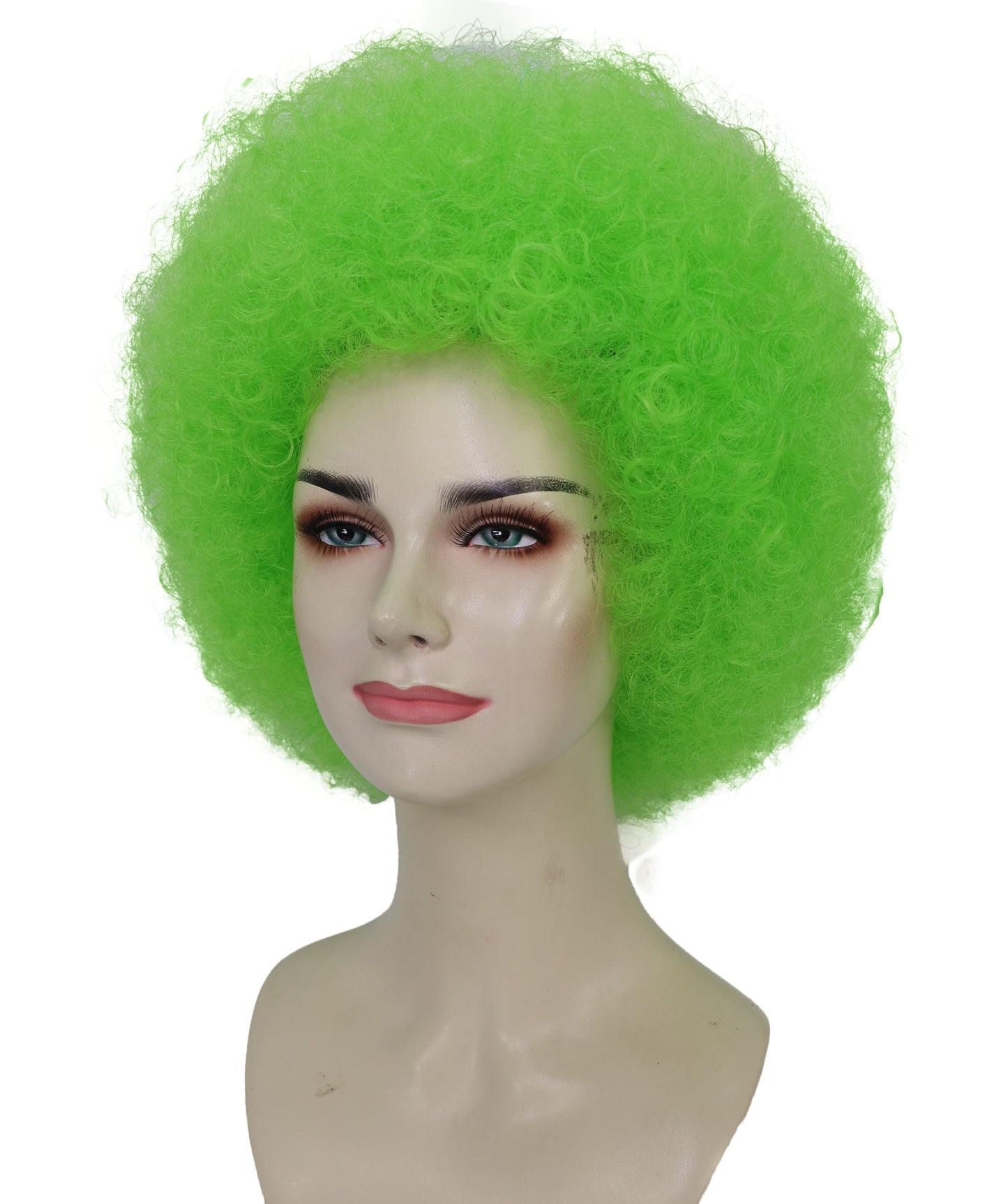 Adult Unisex Big Curly Afro Wig | Bold Costume Hair for Halloween, Cosplay, and Themed Parties | Multiple Color Options