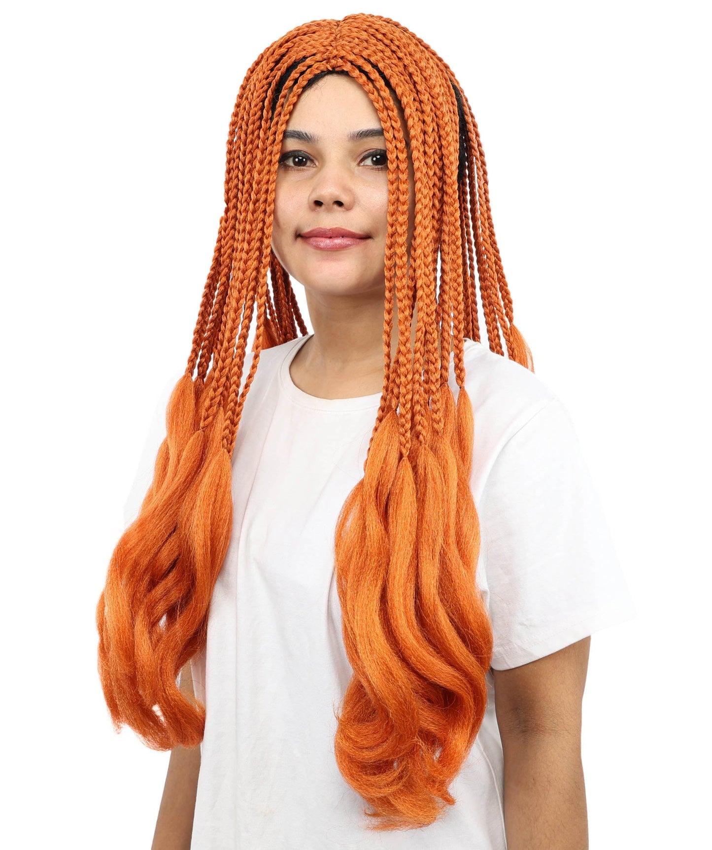 Pre-Stretched Knotless Braiding Hair | 3X French Curl Synthetic Hair for Braids, Crochet Styles, Cosplay, Parties & Stage Performances