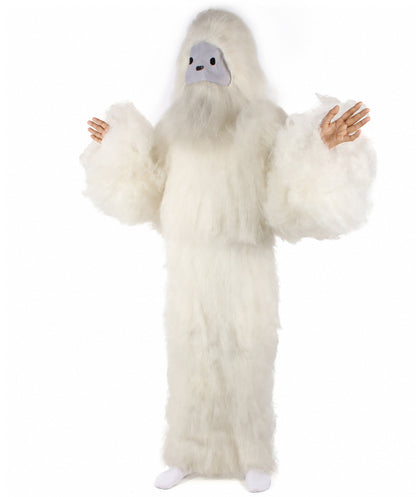 Unisex White Furry British TV Naughty Cloud Costume | Best for Halloween | Flame-retardant Synthetic Fiber