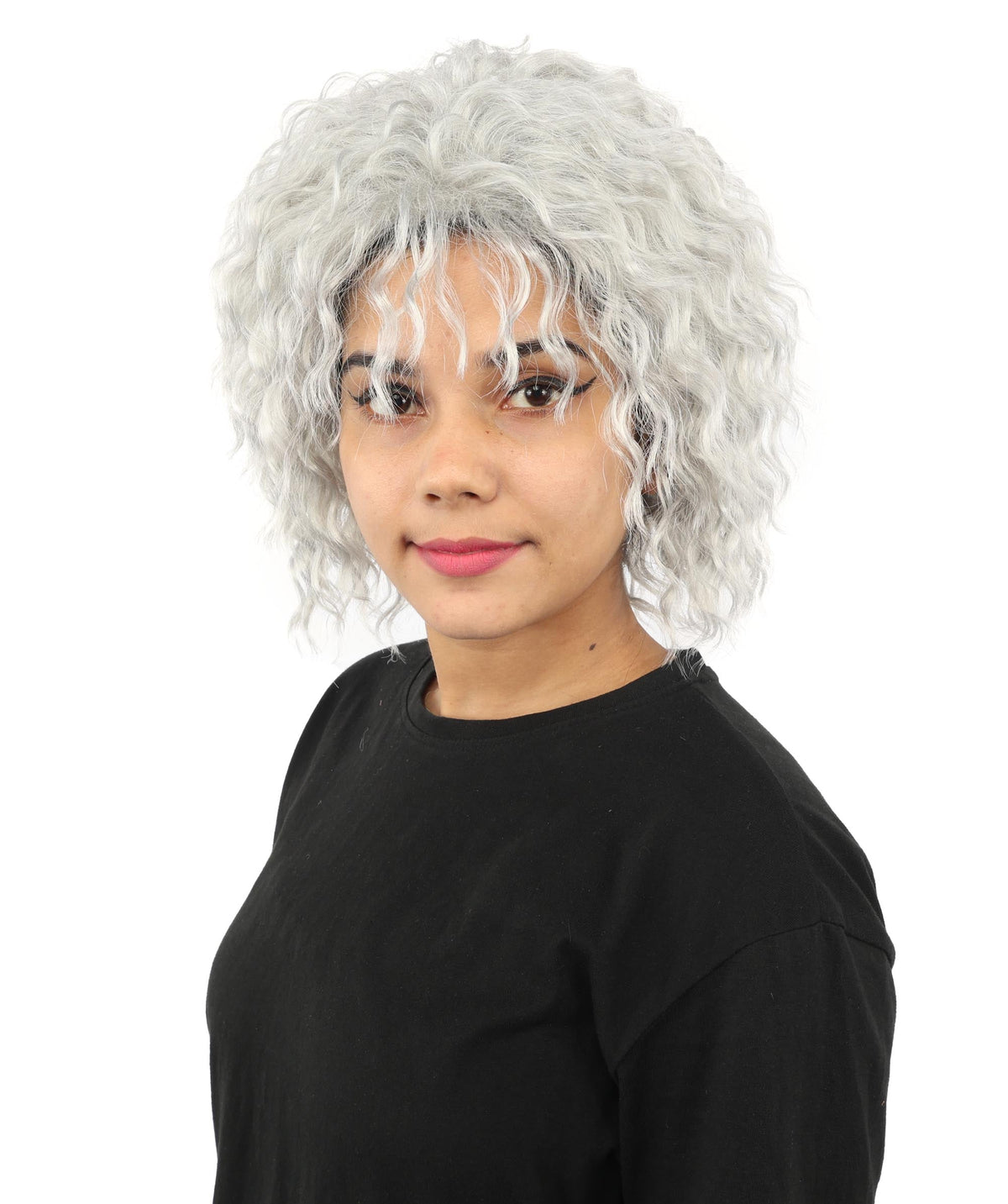 HPO Adult Women's Messy Teased Spiky Wig | Multicolor Options, create of synthetic fiber, extreme textured volume, breathable capless base | Party, Halloween, theater, drag, performance, costume events