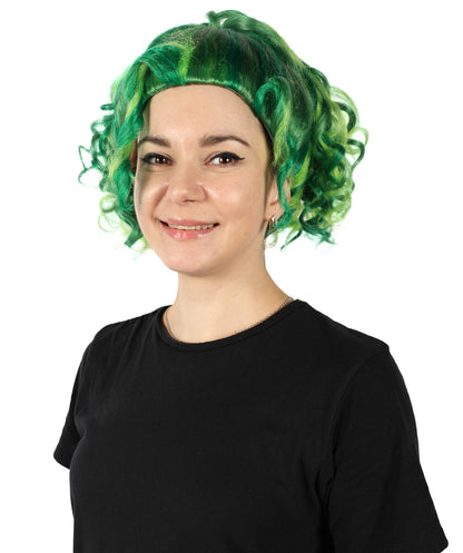 HPO Women Eliza Multiple Wig from ZOMBIES The Re-Animated – Realistic Hairpiece Premium Quality, Comfortable Fit, Perfect for Halloween, Parties and Disney-Themed Events!