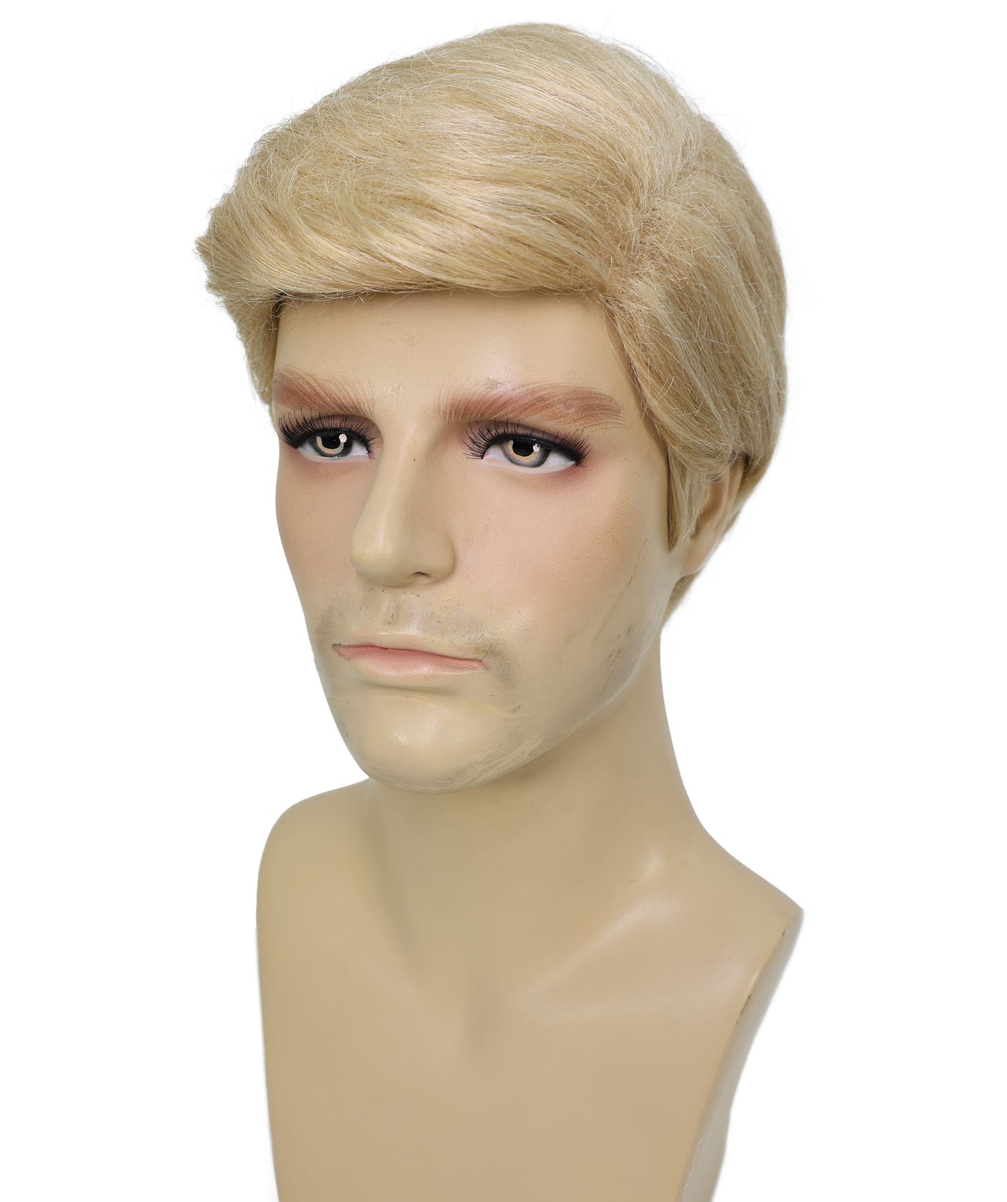 HPO Men's President Wig | Blonde Hairpiece with Styled Signature Look | Halloween, Costume Parties, Stage Acts & Themed Events